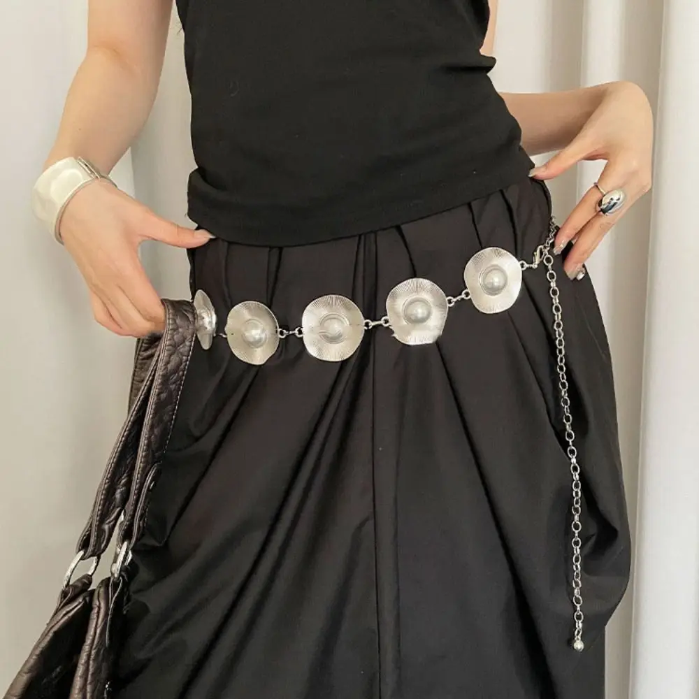 موضة البطن سلسلة البوهيمي الخصر سلاسل معدنية العرقية نمط حزام ملابس سلاسل ملحق حزام شرابة الجسم سلسلة فتاة #2