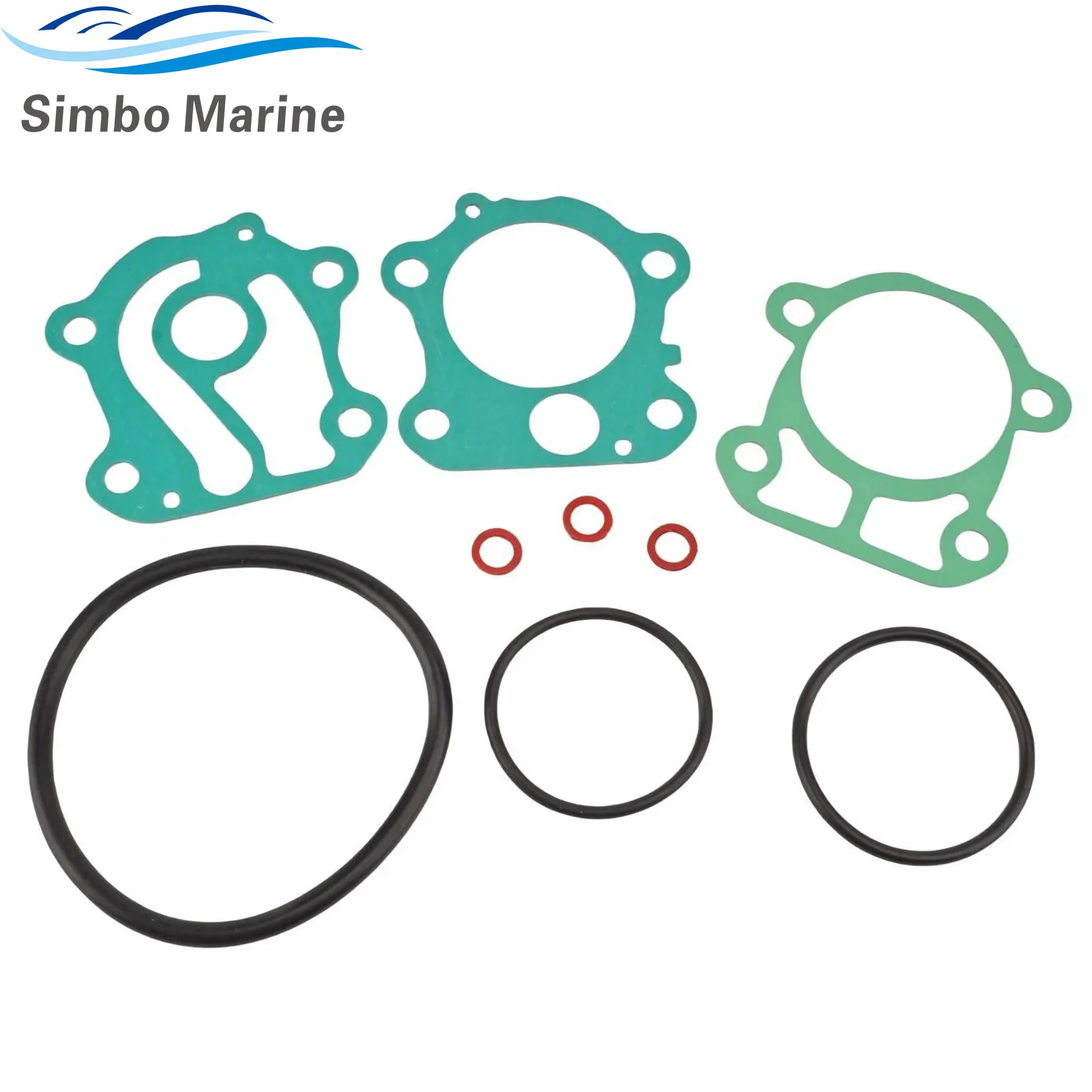 18-74504 Fits for Yamaha 2-Stroke 60 70 HP Outboard Engines Lower Unit Seal Kit Replacement Parts 6H3-W0001-22 6C6-W0001-20