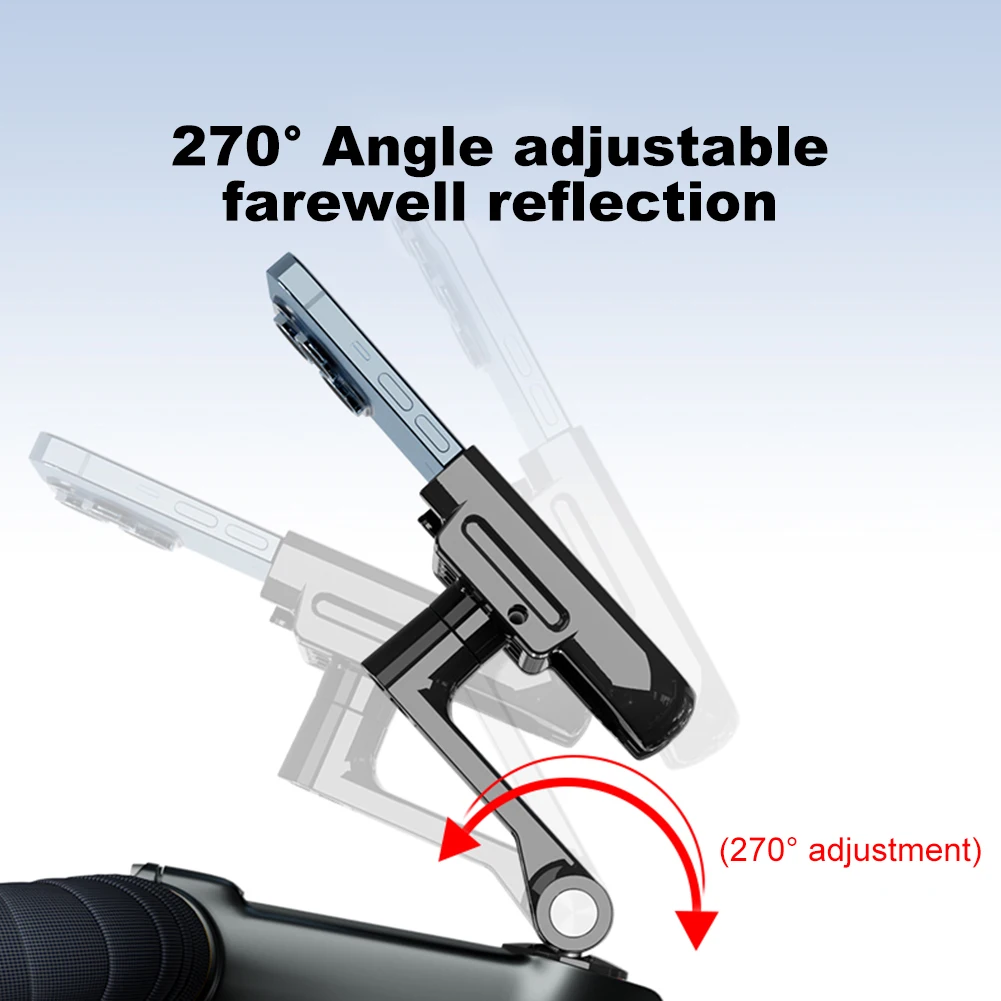 

Bike Handlebar Mobilephone Support Aluminum Alloy Bike Handlebar Stand Non-Slip Bicycle Stem Mount Bracket Cycling Accessories