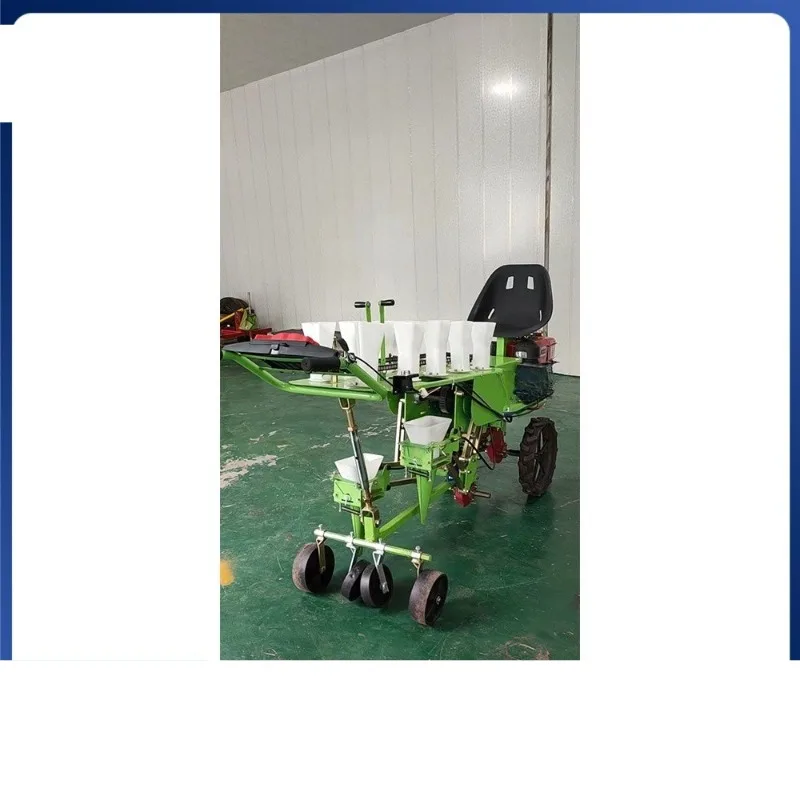 Automatic pepper and tomato transplanter, agricultural planting supporting machinery