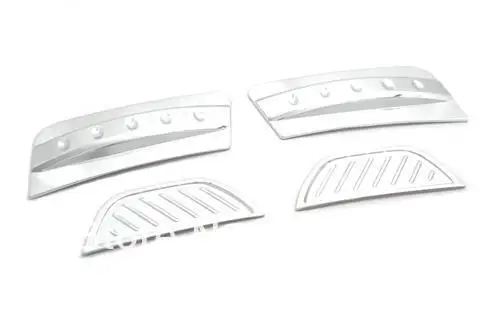 

Car Styling Chrome Front Fog Light Trim For Range Rover Evoque