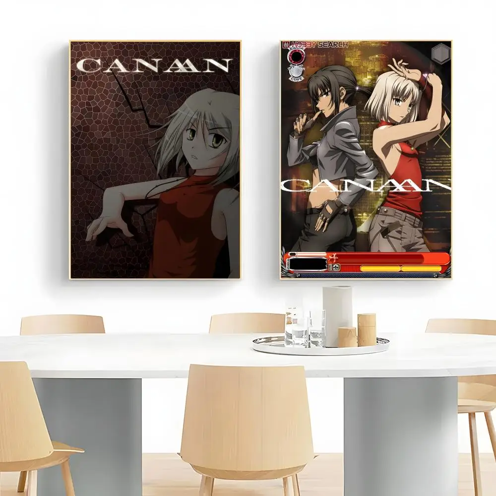 Stylish Action Anime C-Canaan Poster Wall Art Print Decorative Mural Home Decor Gift Unframed