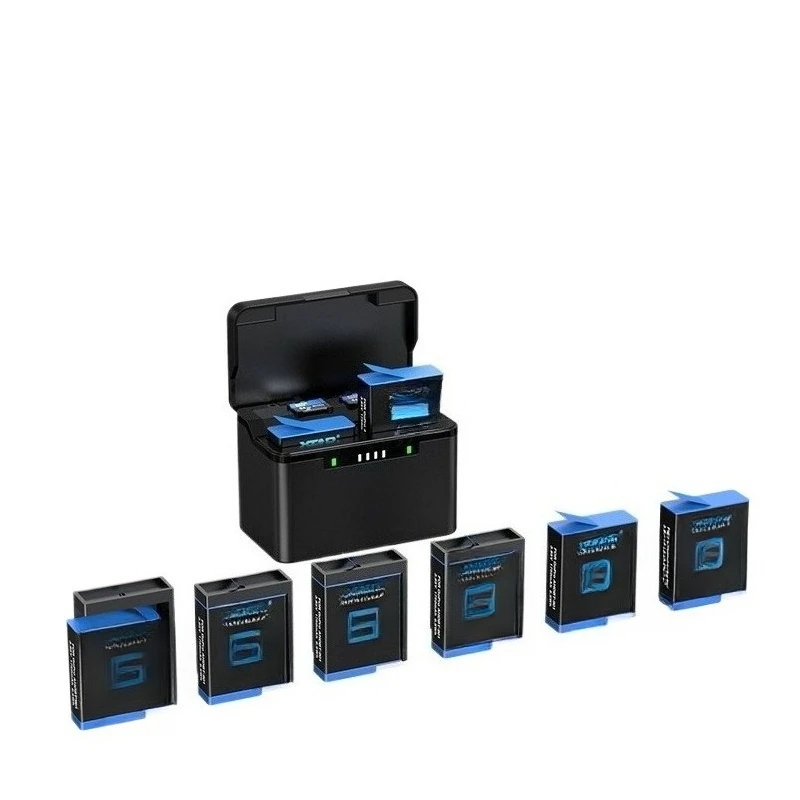 

Action camera battery charger, built-in storage battery