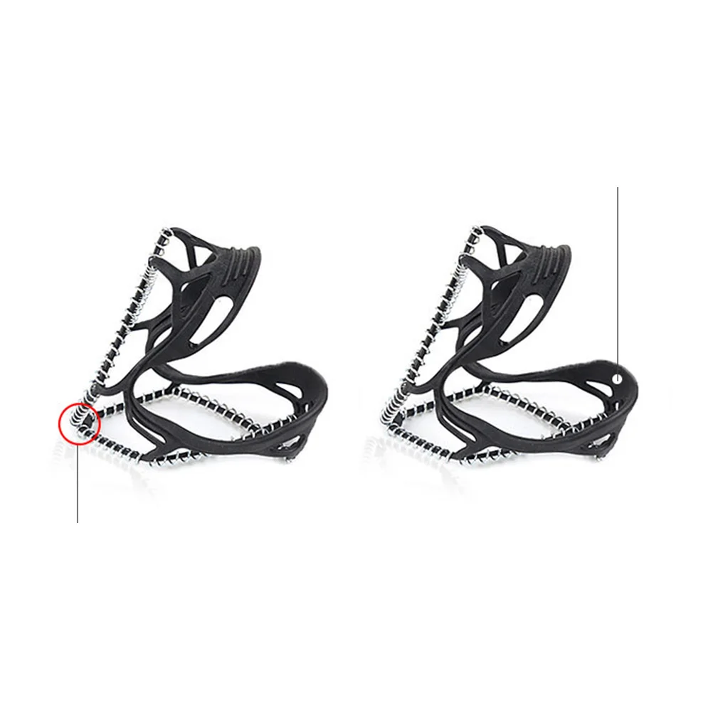 1 Pair of Anti-slip Crampons Elastic Wear-resistant Ice Gripper Outdoor Hiking Shoe Cover crampons for hiking