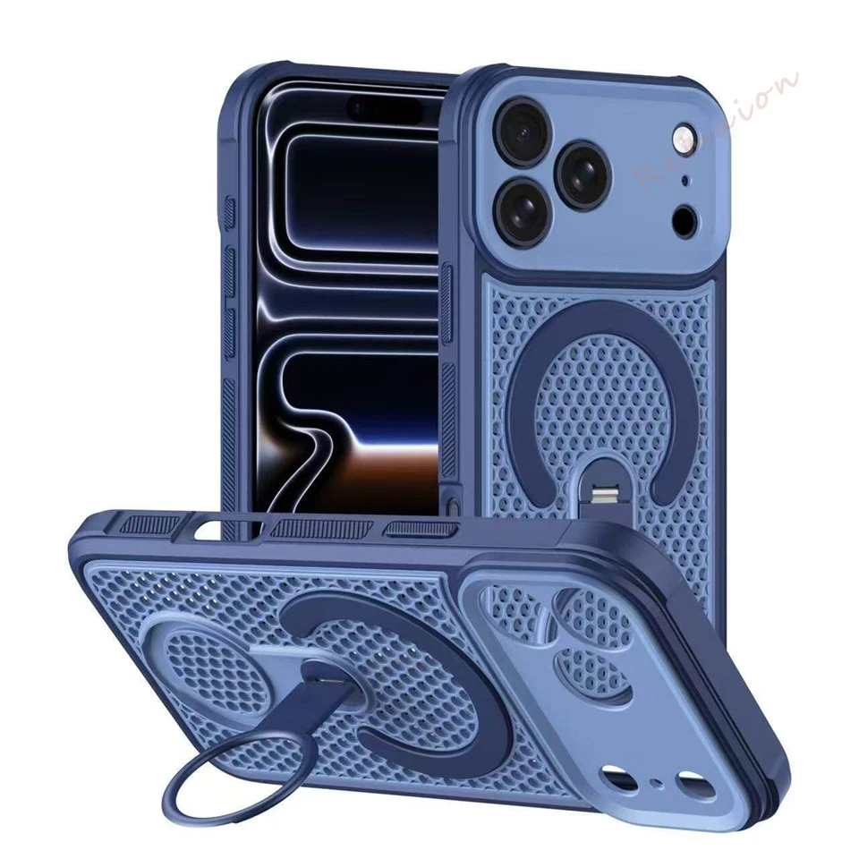 Magnetic Heat Dissipation Phone Case For iPhone 17 Air 11 12