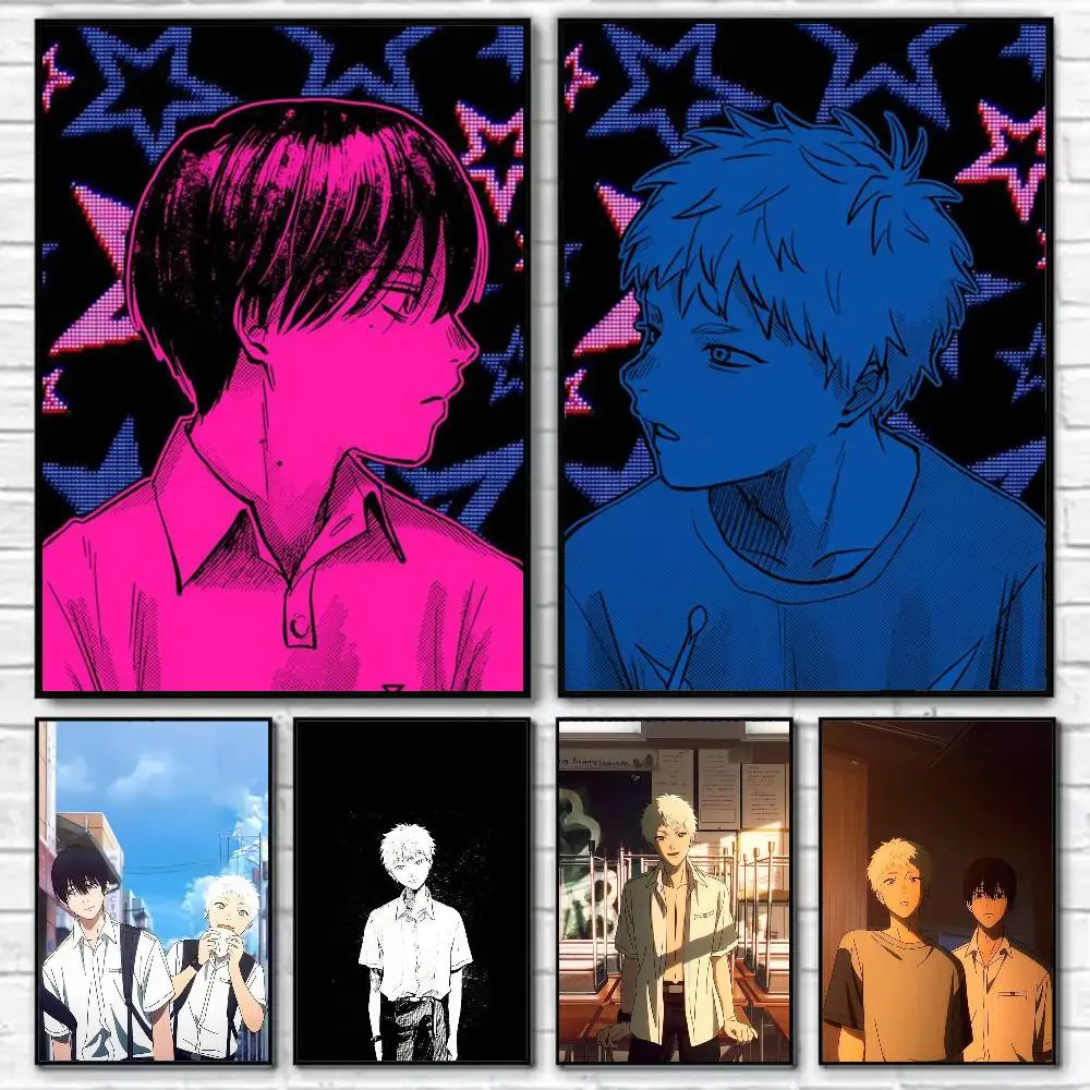 

Hikaru Poster Self-adhesive Art Waterproof Paper Sticker Coffee House Bar Room Wall Decor