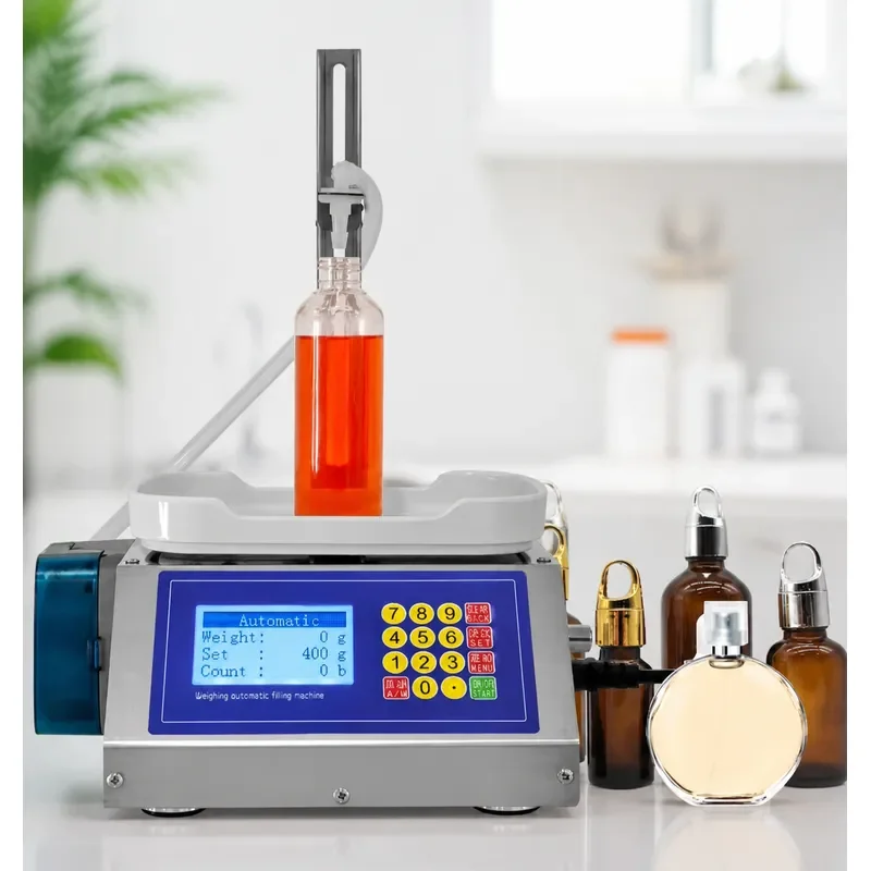 Small Automatic High Precision Liquid Filling Machine Peristaltic Pump System for Bottle Jar Vial Cosmetic Oil Water Juice