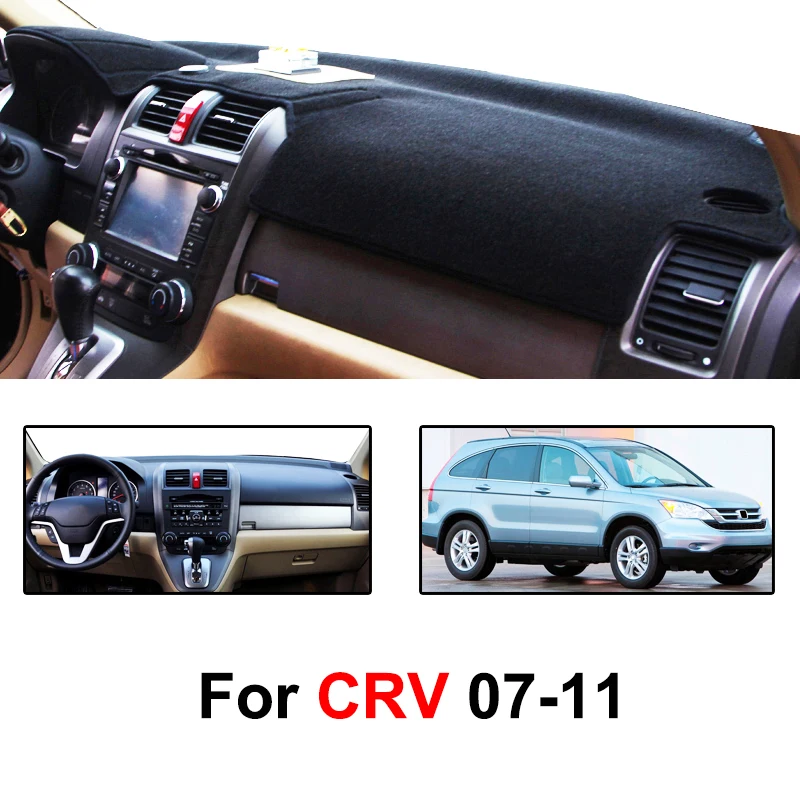 Xukey Fit For Honda CRV CR-V 2007 2008 2009 2010 2011 Dashboard Cover Dashmat Dash Mat Pad Sun Shade Dash Board Cover