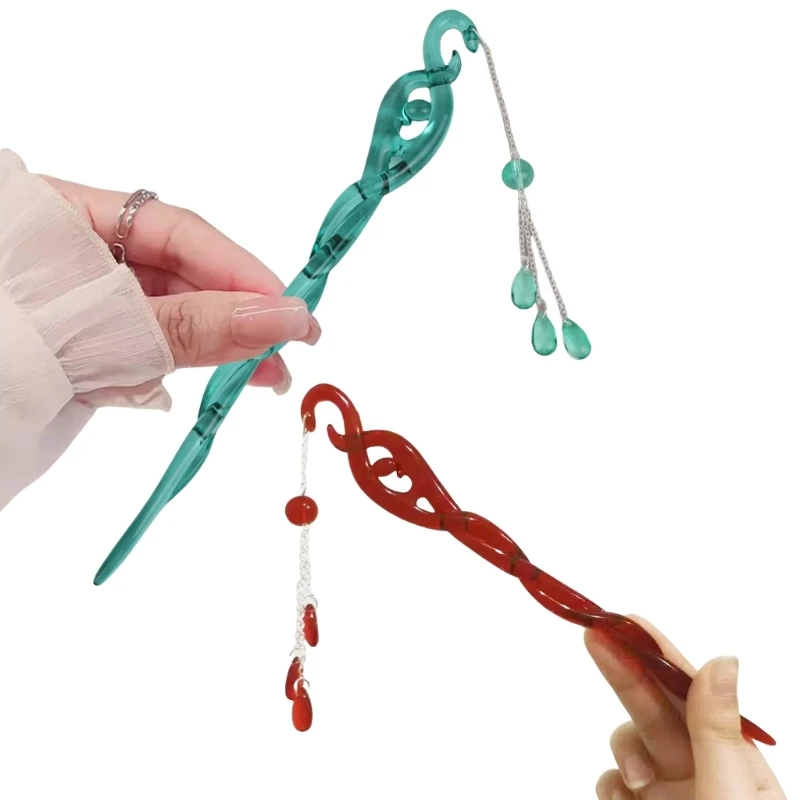 

Tassels Hair Oriental Chinese Costume Hair Pin Antique Jewelry Hair Decors Dropship