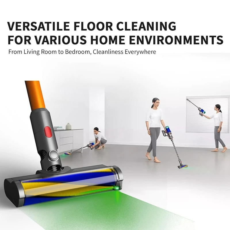 منظفات رأس فراغية مع ضوء كاشف الغبار ، الأسطوانة الناعمة ، Dyson V7 ، V8 ، V10 ، V11 ، V15 ، قطع الغيار ، الملحقات