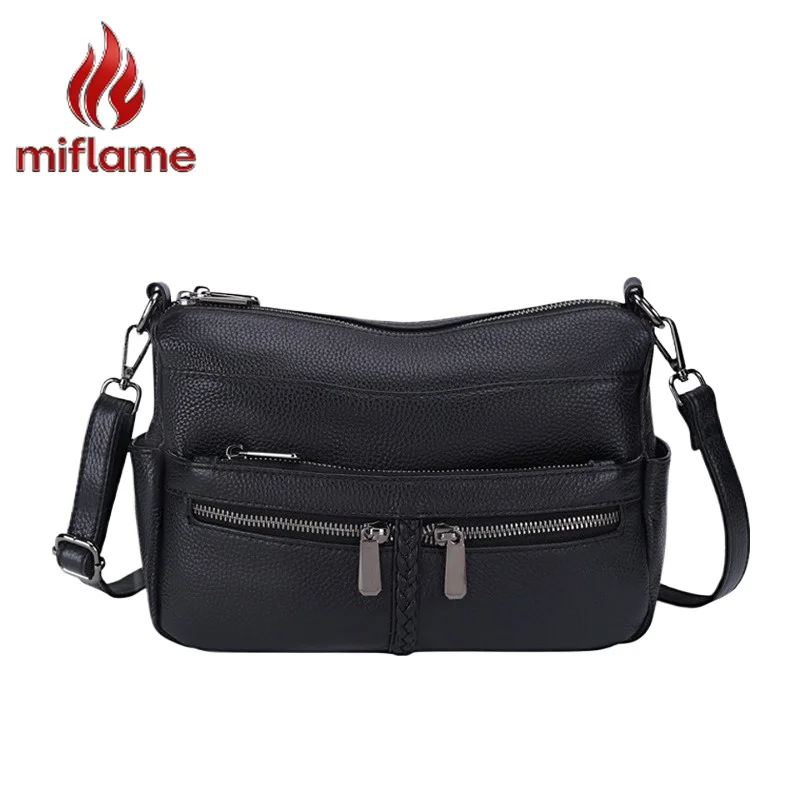 

Women's Genuine Cowhide Leather Shoulder Tote Crossbody Bags Large Capacity Soft New Fashion Stylish