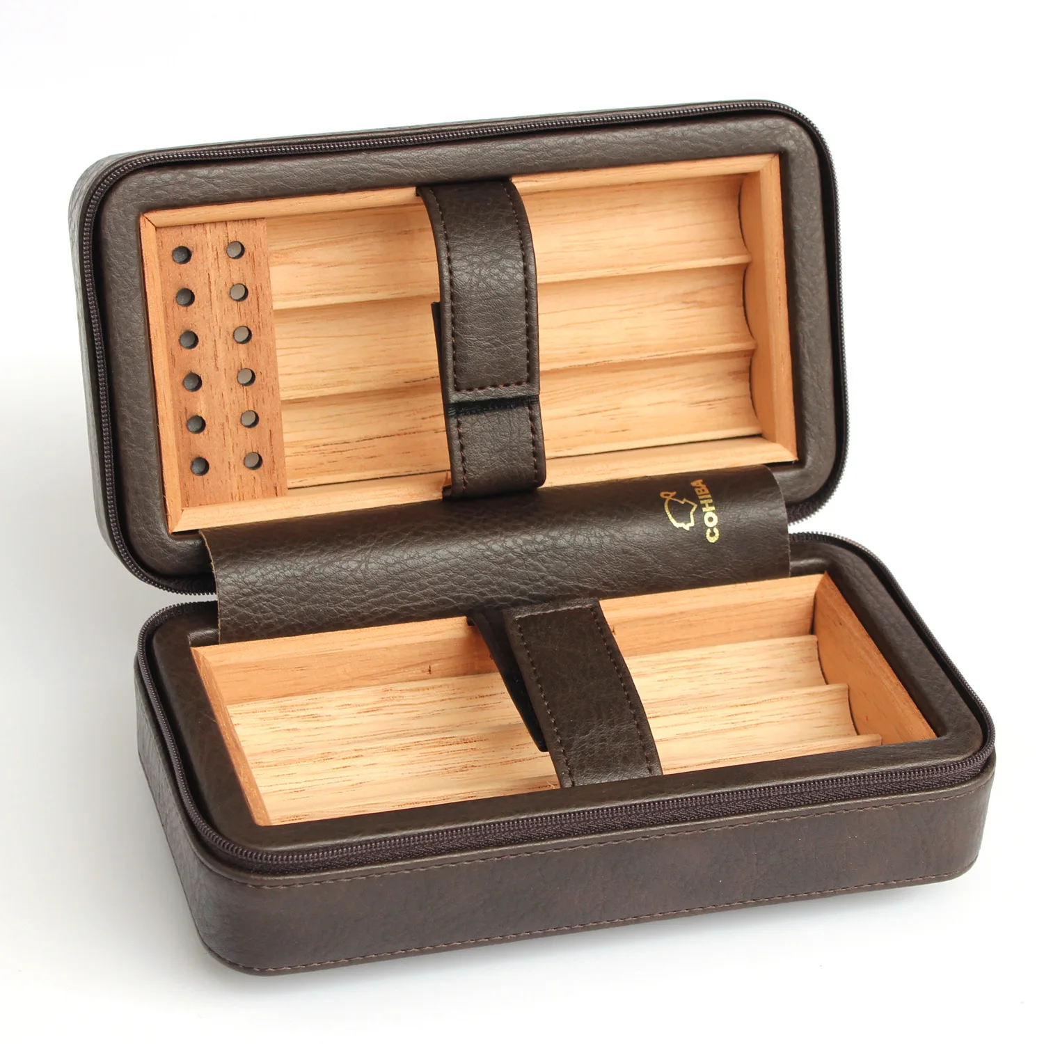 

Креативный кожаный хьюмидор, портативный хьюмидор