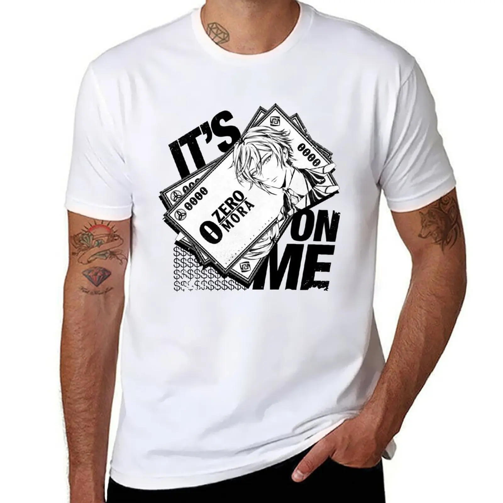 

Zhongli - It's On Me T-Shirt t shirts for man graphic tees t shirts for man pack white T-Shirt