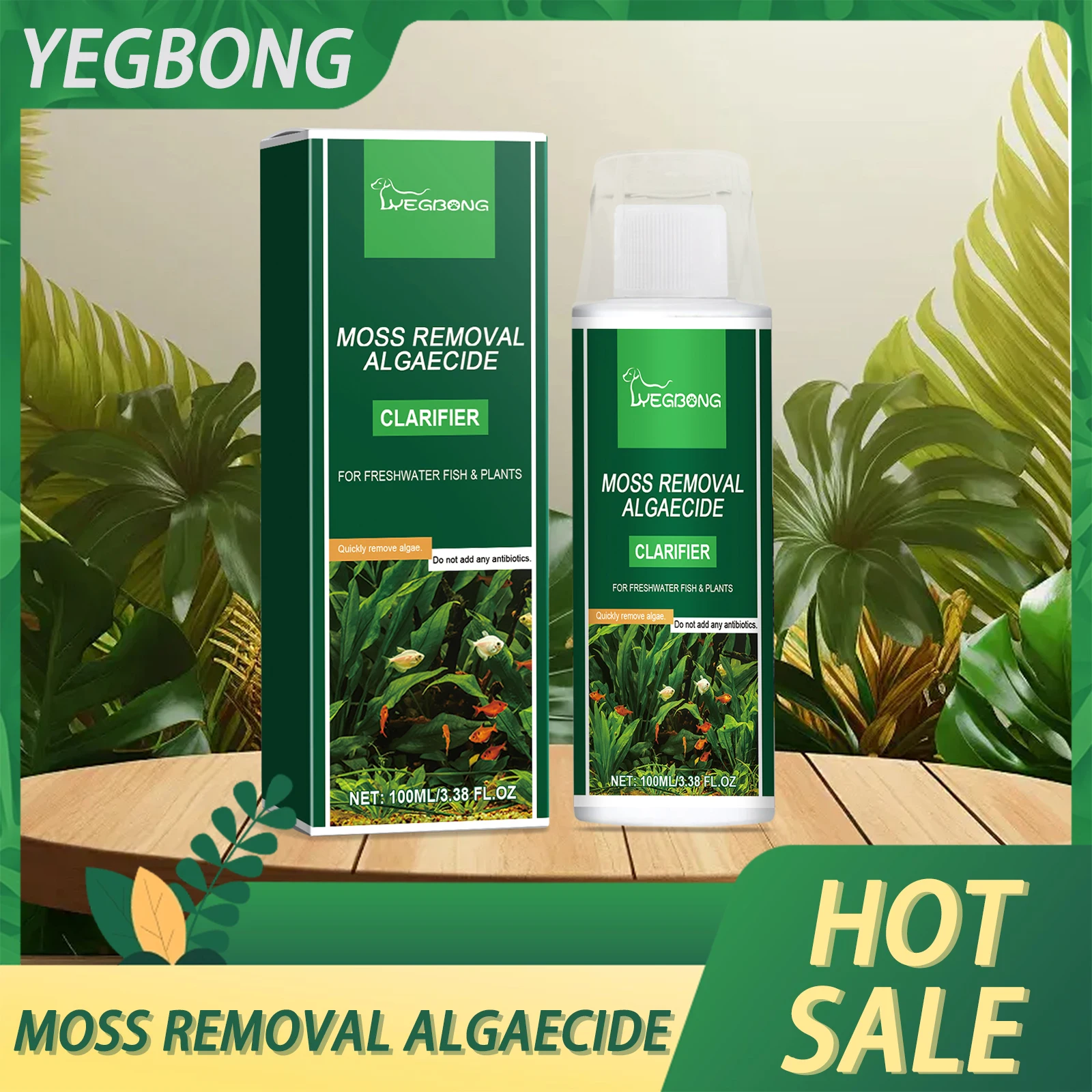 Moss Removal Algaecide Quickly Improve Water Effectively Inhibit Algae Growth Keep Water Clean Algae Removal Clarification Agent