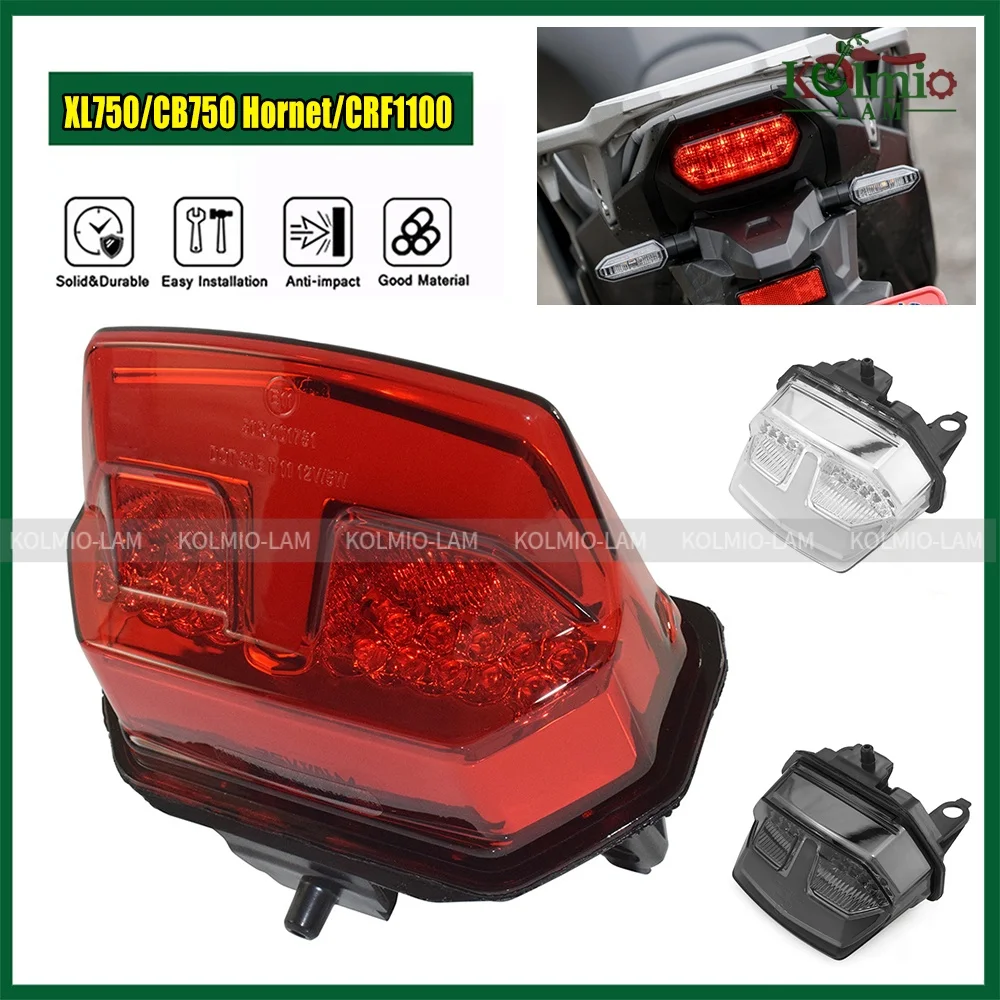 

Motorcycle Taillight Fit for Honda XL750 TRANSALP CB750 HORNET LED Rear Tail Light Turn Signal Light AFRICA TWIN 1100 CRF1100