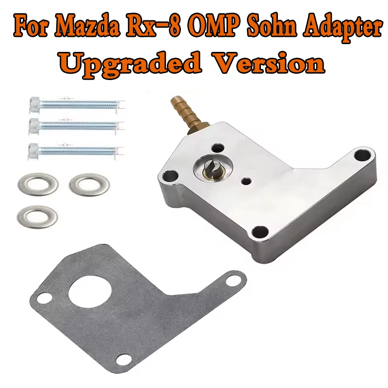 Versión mejorada para Mazda Rx-8 OMP Sohn adaptador con perno y junta conjunto de adaptador de medición de aceite piezas de medición de aceite