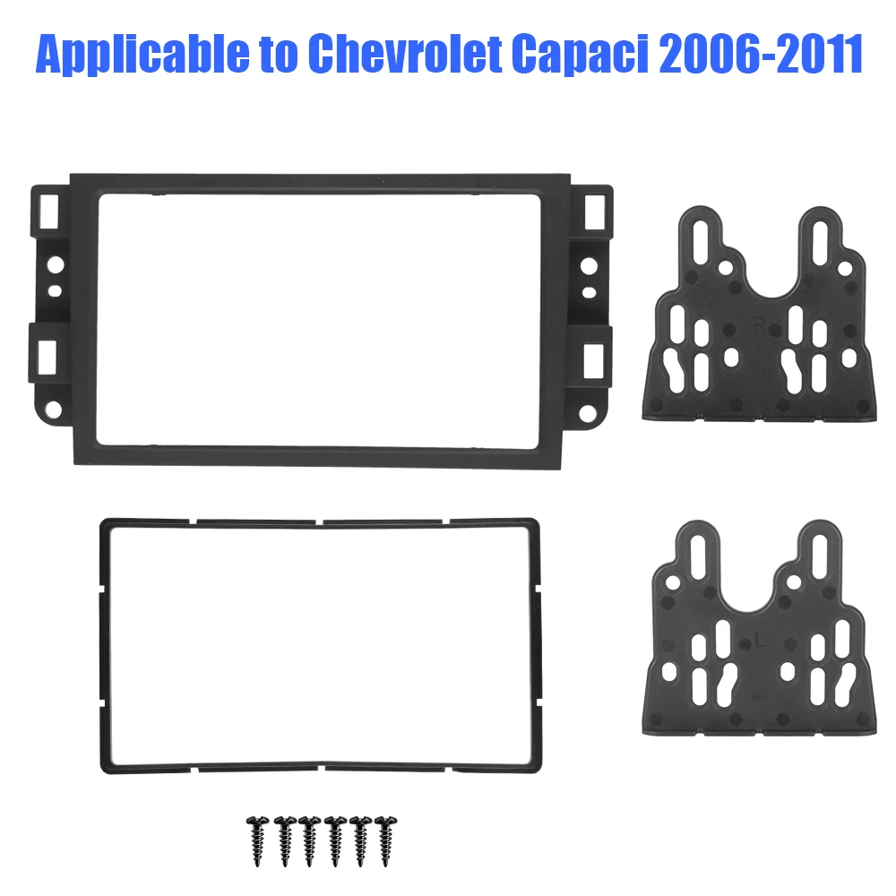 Autoradio Rahmen Blende Panel Autozubehör 2 Din Panel DVD-Player installieren Trim Panel Kit