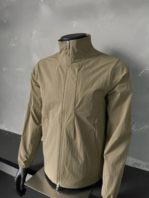 

Ultra-Thin Ice Silk Qui-Dry Men's Jaet Summer UV Protection Cool Feeling Sunscreen Outdoor Cycling Coat Youth Faion