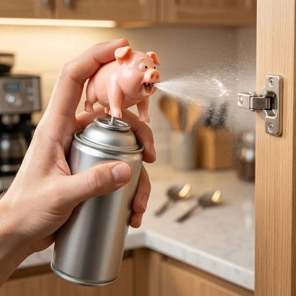3D Printed Pig Spray Can Nozzle Cartoon Funny Pig Aerosol Nozzle Prank Universal Interface Decorative Pig Nozzle Holiday Present