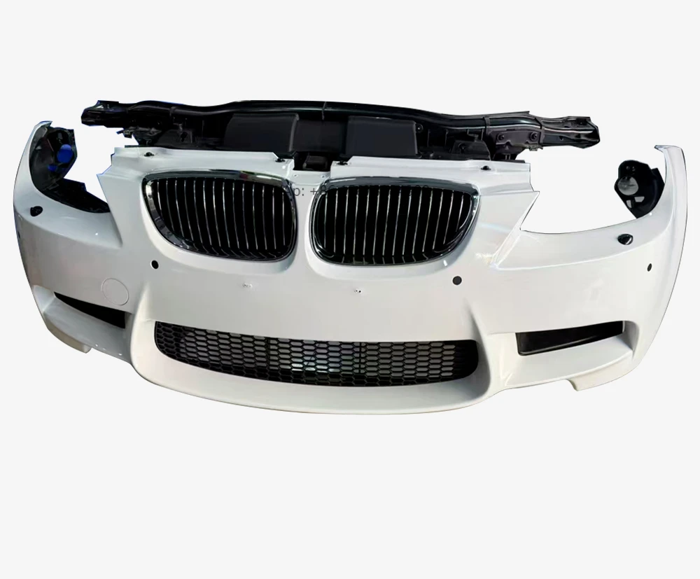 Customized High Standard forM3 E92 E93  Front Bumper Durable Rear Lip with Middle Net Plastic New Condition