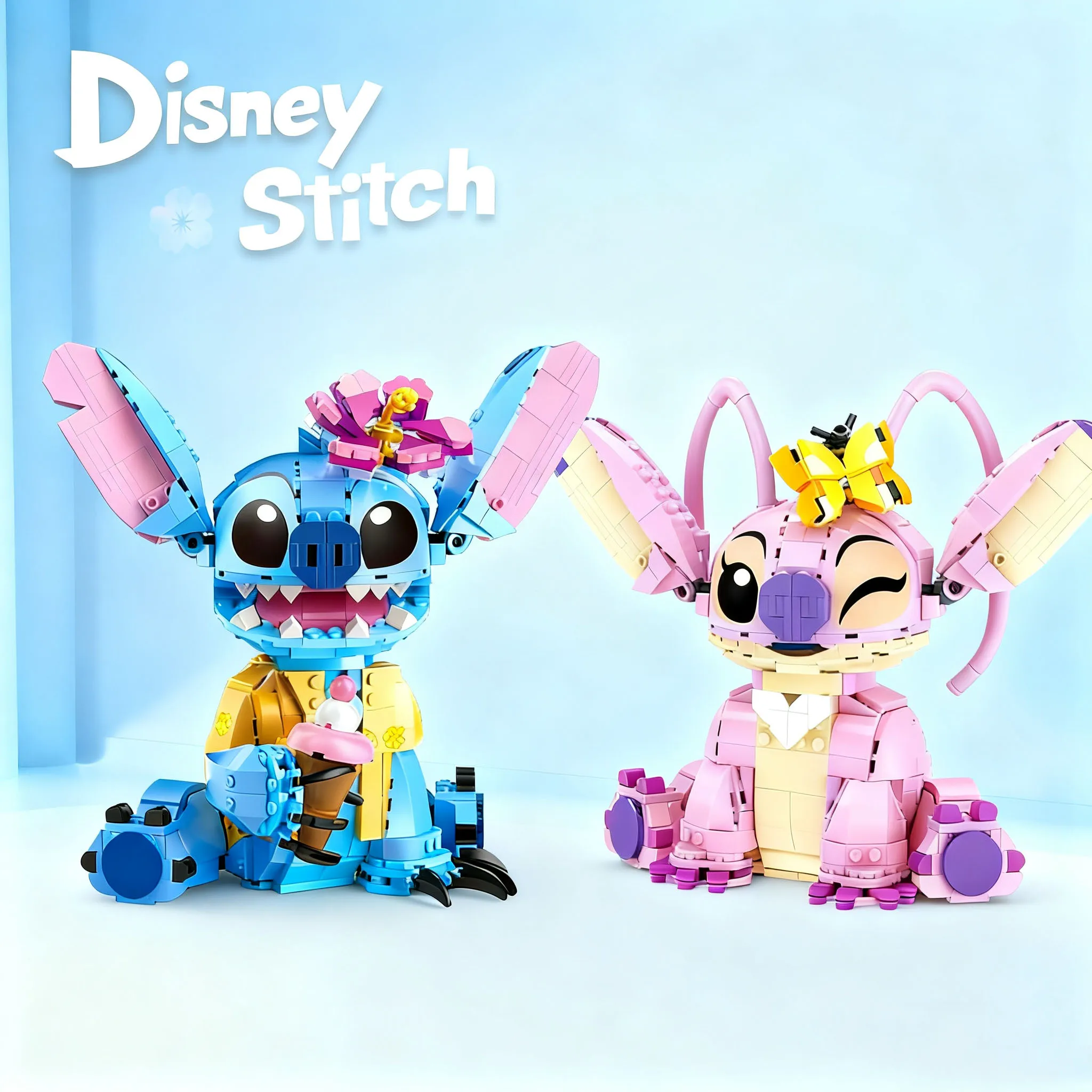 

2025 Ститки Диснея 784, совместимый с ангелом 43257. # 93249 Bouwstenen Bricks Stitch Meisje Jongen Verjaardag Kerstcadeau Speelgoe