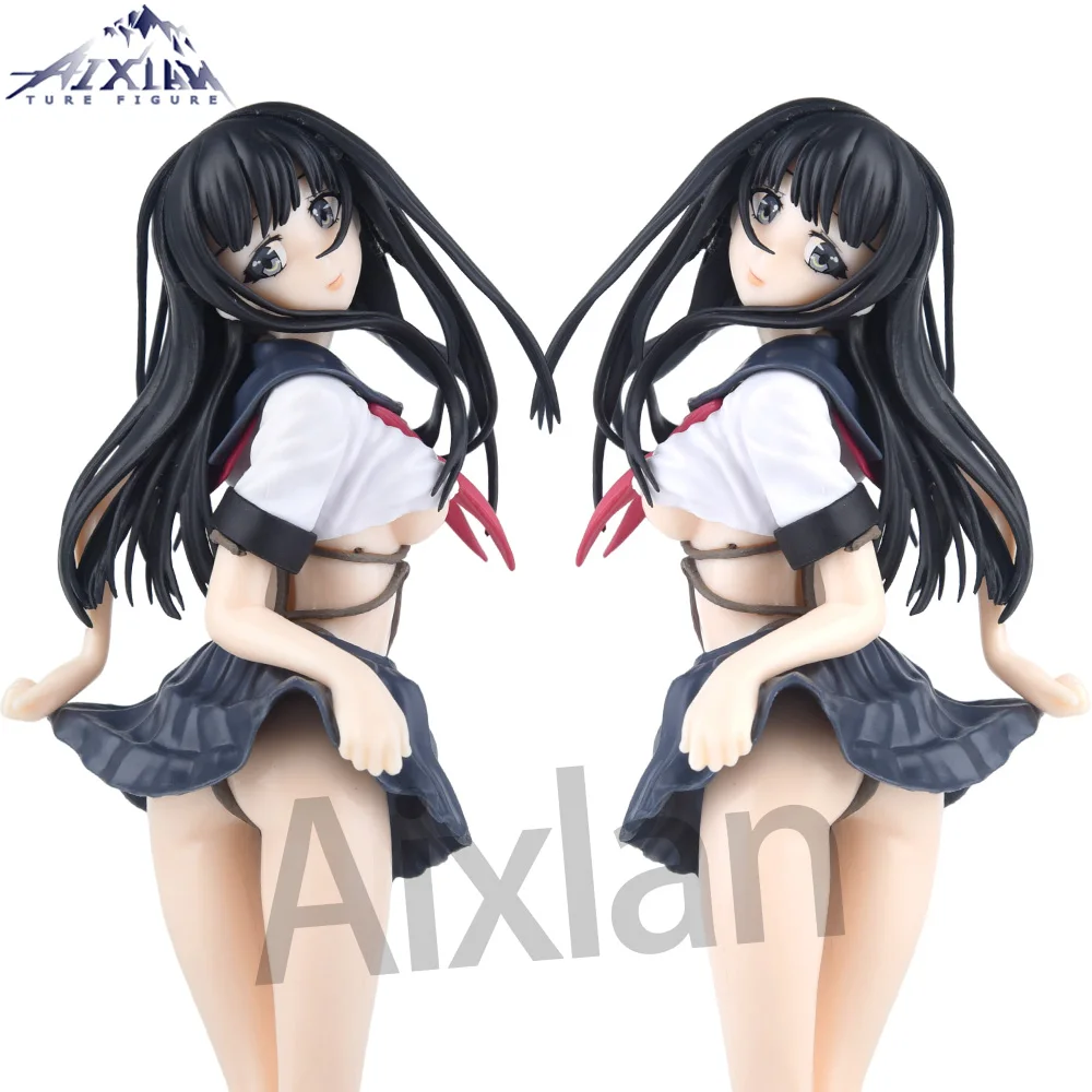 27cm Daiki Kogyo Anime Figure Niramare Twister Game F-ism Shoujo PVC Action Figure Sexy Girl  Aldult Collection Model Doll Toys