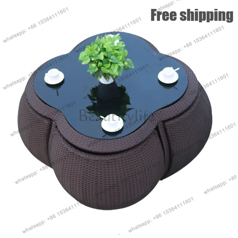 zj.Conference Outdoor Wood Table Hallway Study Luxury Gaming Picnic Mesa Office Furniture Mobile Side Garden Furniture Sets Chai