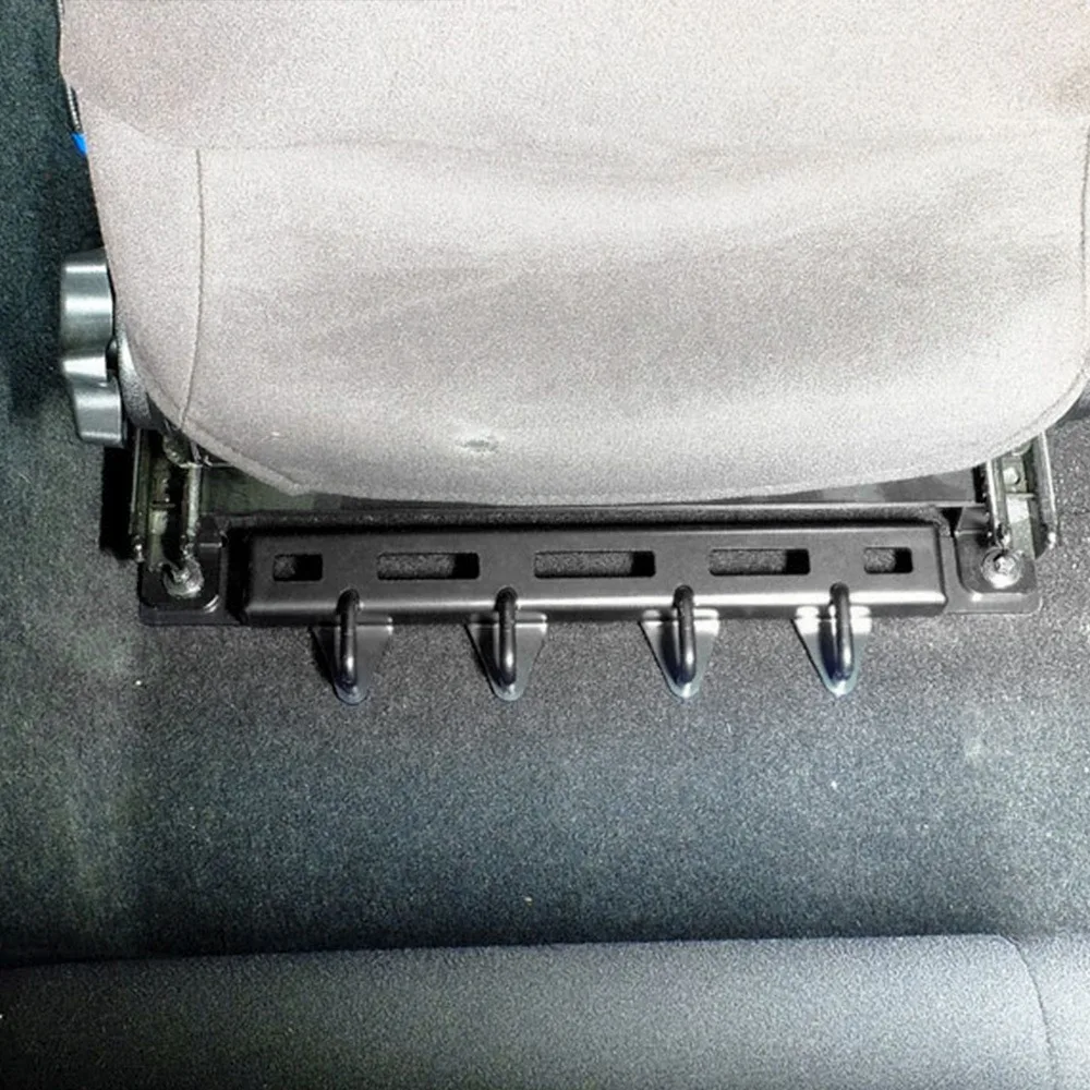 Racing Power Brace Seats Rail Plus Car Seats Reinforced Bracket Brace Slide Rail For Toyota 86 Subaru BRZ Black-N29R