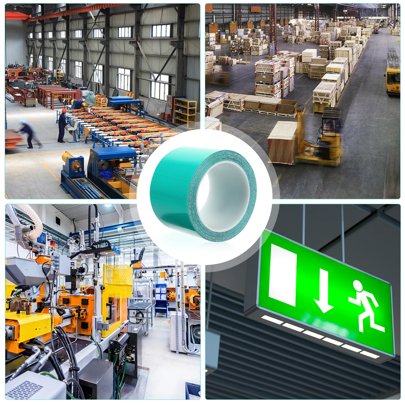 

Green PET Tape for Construction Gymnasium Classroom Safety Barricade Warning Party Halloween Party Favors Caution