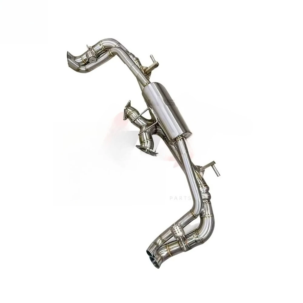 

High-performance Racing Car Exhaust Pipe for R8 V10 5.2L 2022 Stainless Valve-controlled Cat-back Exhaust Pipe Muffler