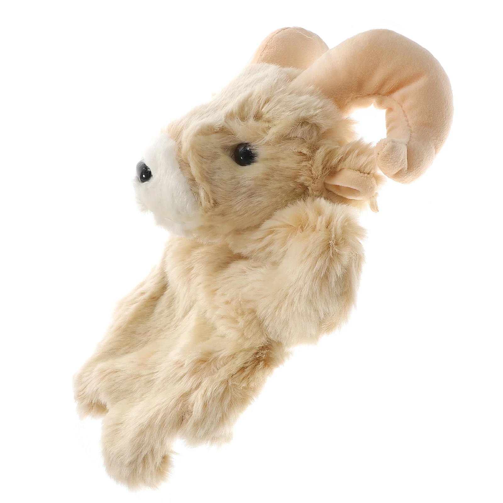 

Goat Puppet Toy for Kids Plush Puppets Adults Children’s Toys Farm Finger Animal Stuffed Interactive Hand