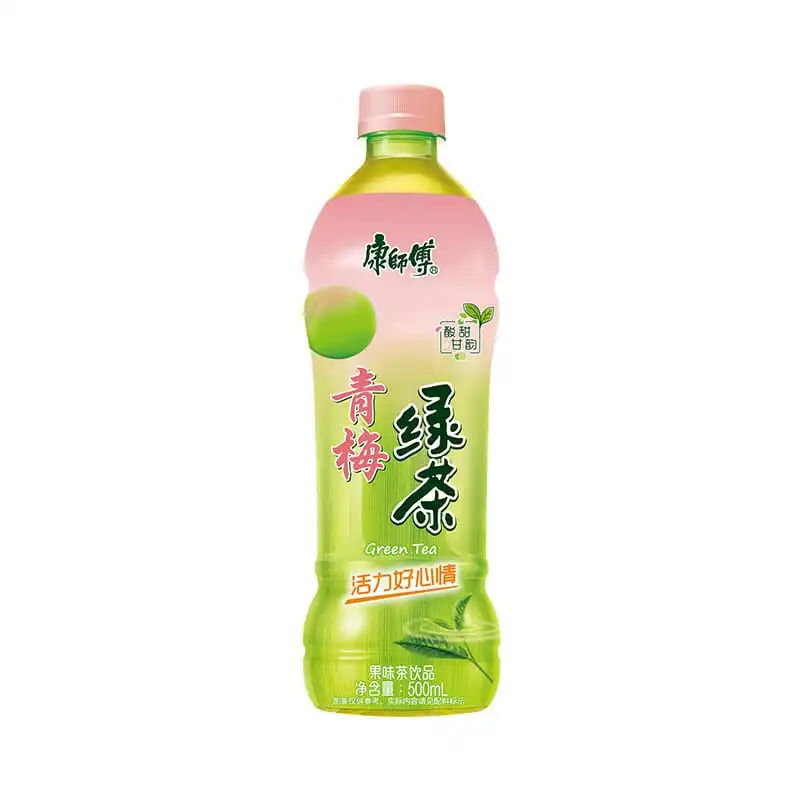 Thé vert Master Kong avec prune, 500ml x 15 HI par étui