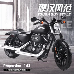 Maisto 1:12 Harley-Davidson  Series Classic Simulation Alloy Motorcycle Model Toy Car Collecting