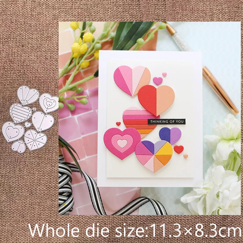 

New Design Craft Metal stencil mold Cutting Dies flowers leaves heart frame scrapbook die cuts Album Paper Card Craft Embossing