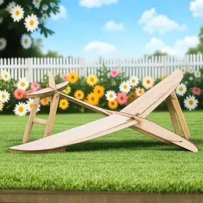 

Wooden Hand Launch Glider Airplane Simple Design Easy to Assemble Stable Flight Long Glide Indoor Outdoor Fun Airplane Models