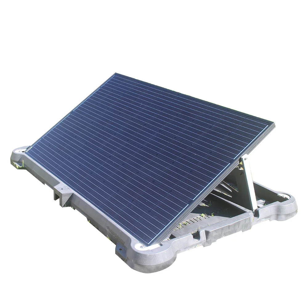 PV Small Apartment Solar Balcony Triangle Structure Hanger Wall Mount Balcony Railing Solar Panel Mounting System