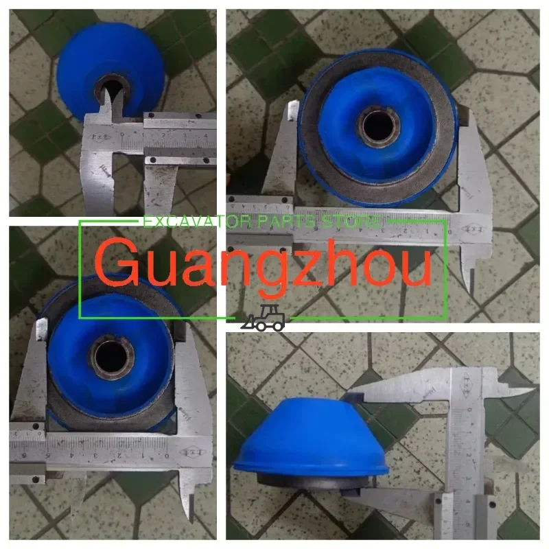 Engine Foot Rubber glue HITACHI ZAXIS30 CLR-2 YANGMA 3NTV88 Shock Absorber Cushion Rubber Pad Excavator Accessories parts