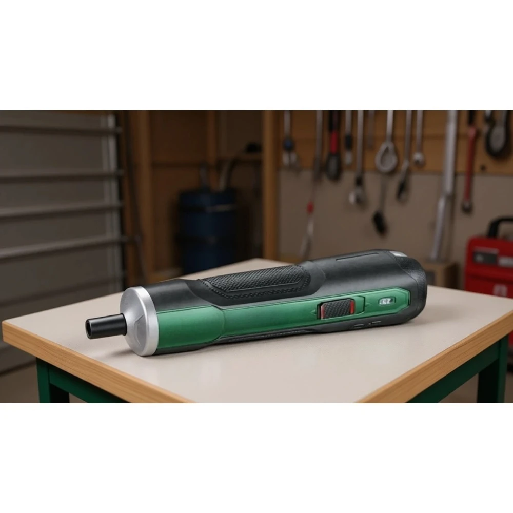 

Эргономичная беспроводная отвертка со встроенным аккумулятором, зарядкой через USB, 32 насадками и ящиком для хранения