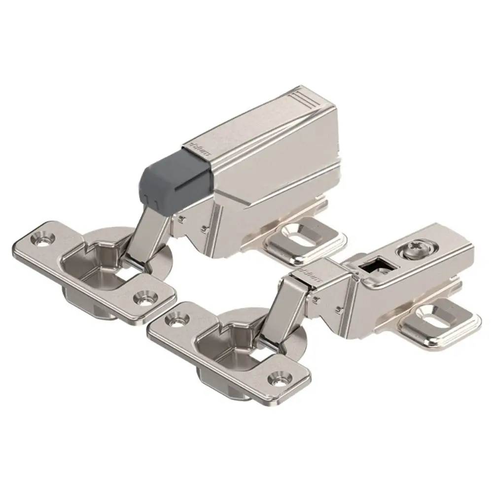Hardware Adjustable Fast loading Straight Arm Buffer hinge Full Overlay Hinge Automatically Hinge buffer damper