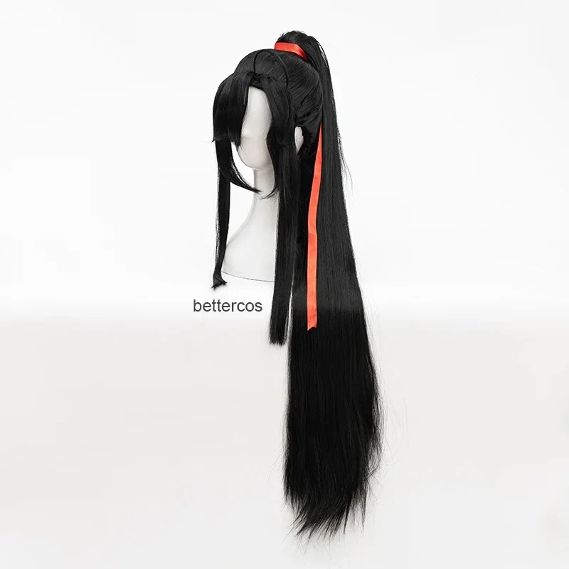 s;3,v'6.b/7Nuevo Anime Mo Dao Zu Shi, El Gran Maestro de la Cultivación Demoníaca, peluca de cosplay de Wei Wuxian, cabello resistente al calor5;g7;j,9'b/