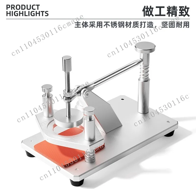 Stainless steel watch mirror opener removal tool is suitable for watch maintenance non-marking opening glass