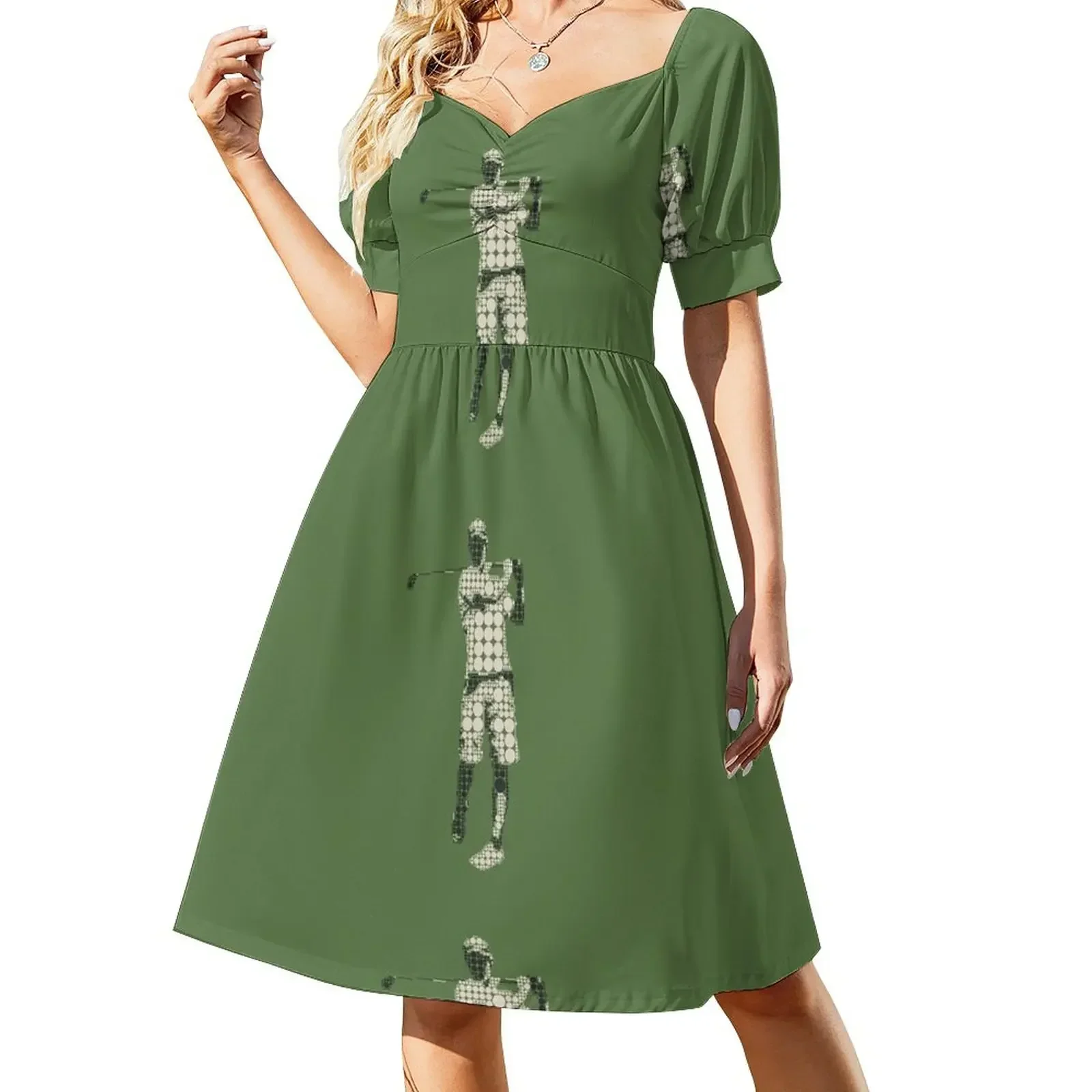 

Swing Short-Sleeved Dress Women's dress Women dresses summer luxury woman party dress