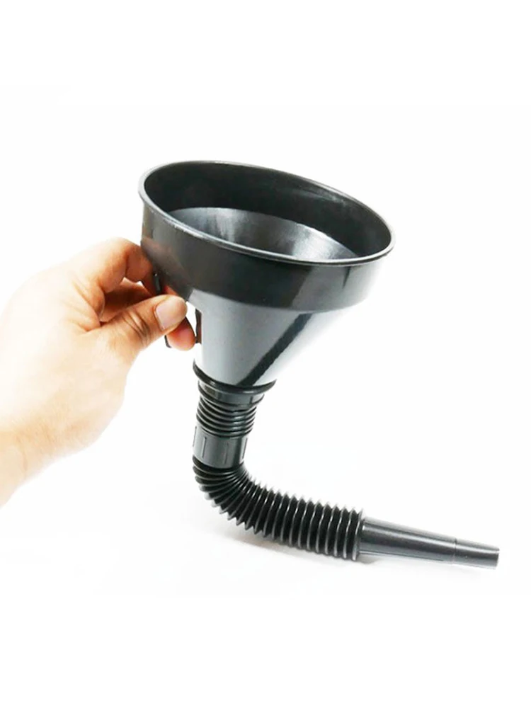 AliExpress NONE [H]2-In-1 Refueling Funnel with Strainer Can Spout for Oil Water Fuel Petrol for Auto Car Motorcycle Bike Truck ATV