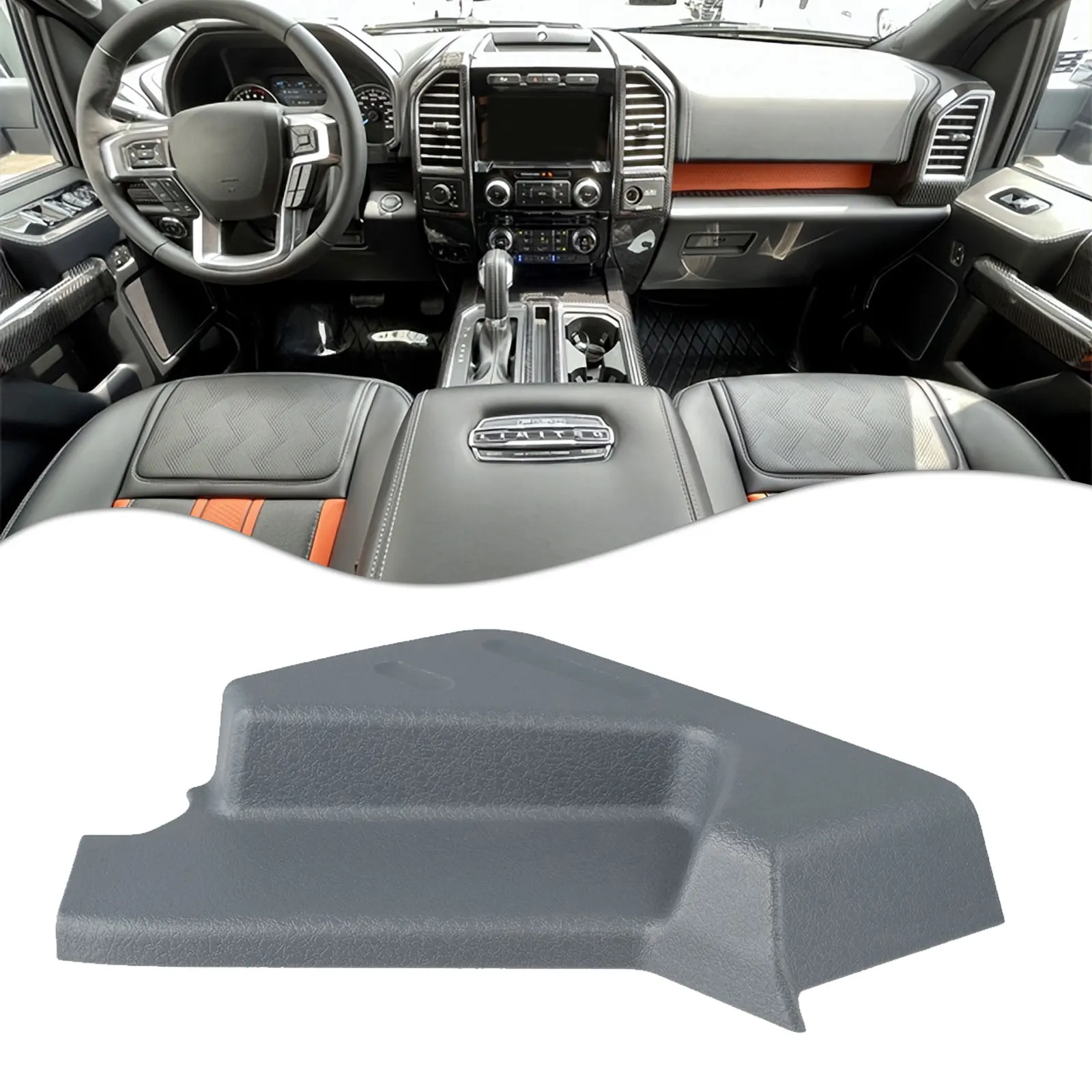 

Front LH Driver Seat Trim Cover for Ford F150 2011 2014 Compatible with Part Numbers BL3Z1561693AB & 9L34 1566415 AC