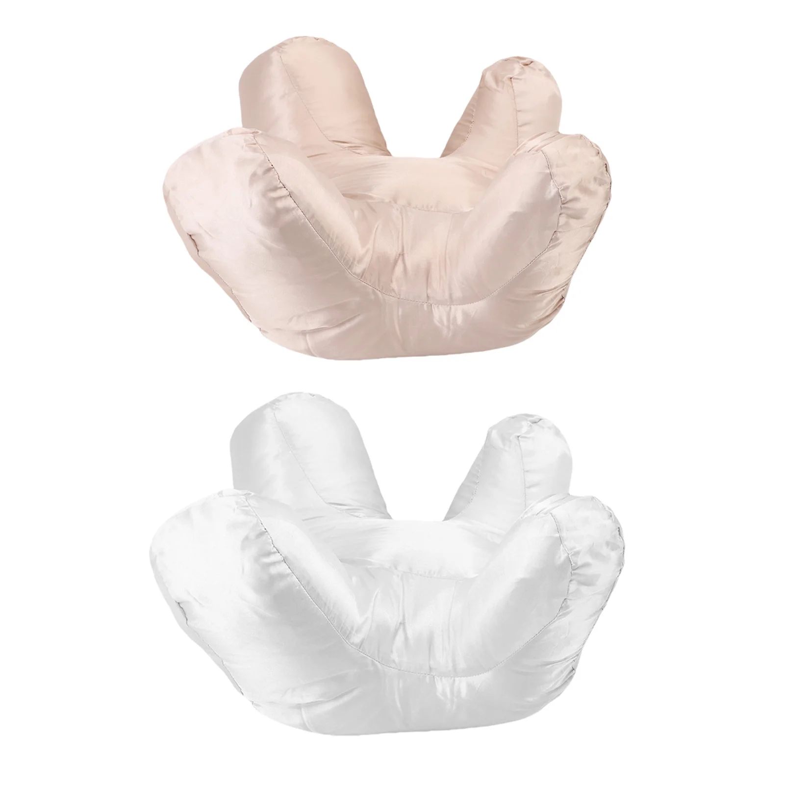 وسادة وجه مريحة خفيفة الوزن وناعمة داعمة للوجه للأسفل من أجل الجانب الخلفي للمعدة والنوم من القطن #4