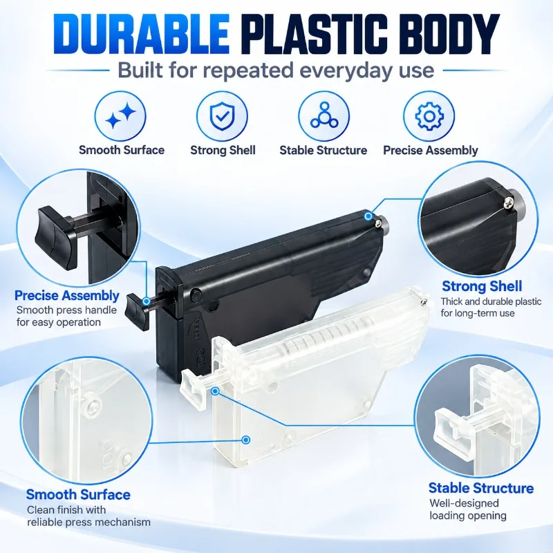 Press Style 7-8MM Ball Refill Device Portable Hobby Model Quick Filling Accessory