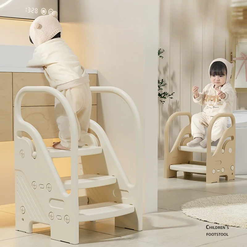 

Многослойная лестница, умывальник, табурет-ступенька, табурет для мытья рук, детская подставка для ног, увеличивающая высоту педали, нескользящая стремянка