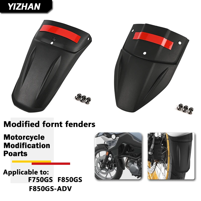 

For BMW F750GS F850GS F750 GS F 850GS 750GS 2018-2021 Motorcycle Accessories Front Mudguard Extender Fender Splash Extension Pad