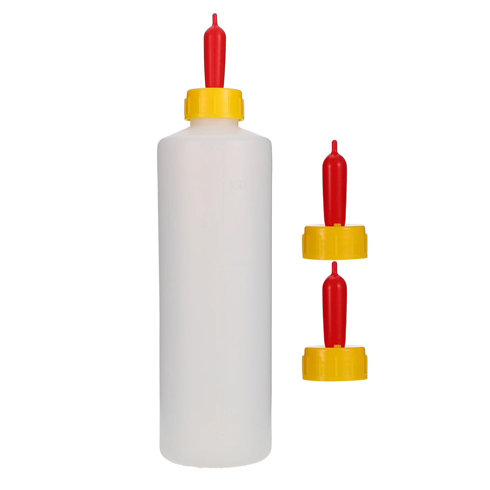 

1 set Lamb Milk 400ml Goat Sheep Nurser Nursing Bottles Pet Plastic Baby Animal Lamb Milk Bottle Feed Tool 3 Nipples
