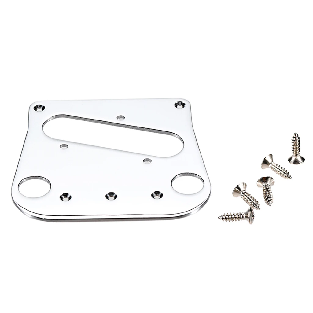 Chrome Guitar Bridge Plate Adapter Plate for TL Guitar Bigsby B5 and B50 Guitar Parts & Accessories